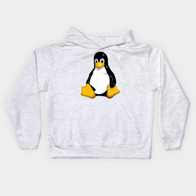 Linux logo Kids Hoodie by miskel